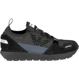 Emporio Armani - Blue Polyester Women Sneaker