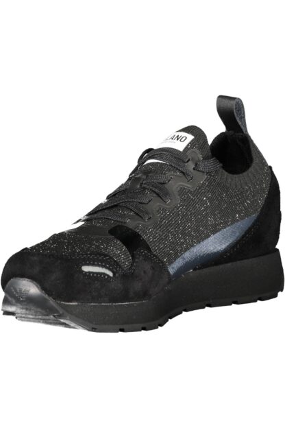 Emporio Armani - Black Polyester Women Sneaker