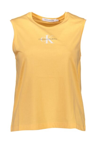 Calvin Klein - Orange Cotton Women Tank Top