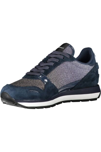 Emporio Armani - Blue Leather Women Sneaker