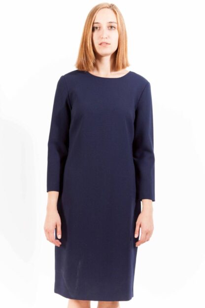 Gant - Blue Wool Women Dress