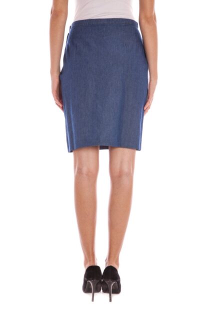 Gant - Blue Cotton Women Skirt