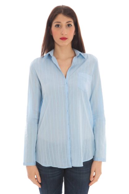 Gant - Light Blue Cotton Women Shirt