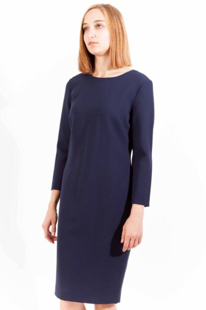 Gant - Blue Wool Women Dress