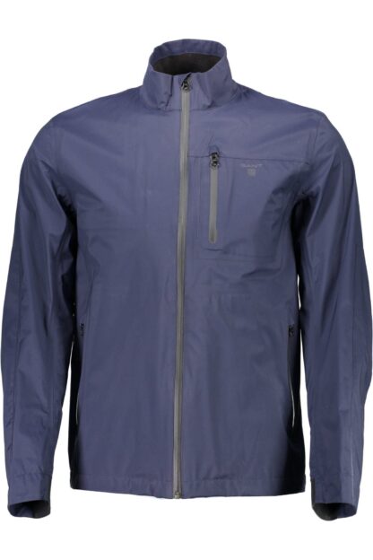 Gant - Blue Cotton Men Jacket