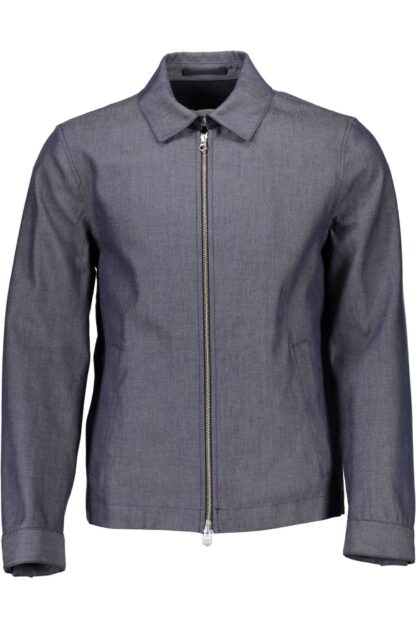 Gant - Blue Cotton Men Jacket