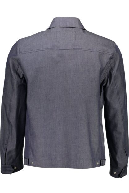 Gant - Blue Cotton Men Jacket