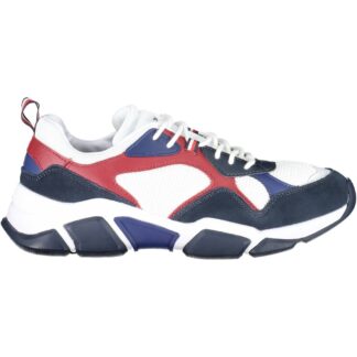 Tommy Hilfiger - Blue Leather Men Sneaker