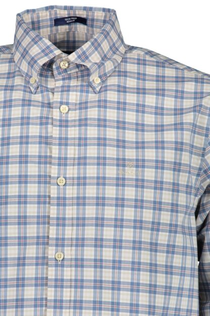 Gant - Blue Cotton Men Shirt