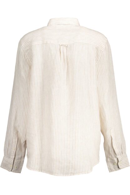 Gant - Beige Linen Women Shirt