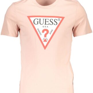 Guess Jeans - Gray Cotton Men T-Shirt