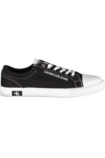 Calvin Klein - Black Cotton Men Sneaker