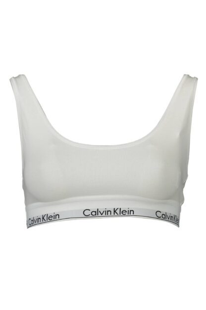 Calvin Klein - White Cotton Women Sports Bra