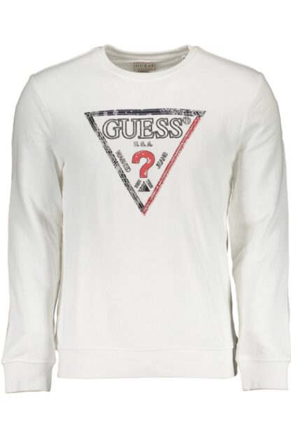 Guess Jeans - White Cotton Men Sweater