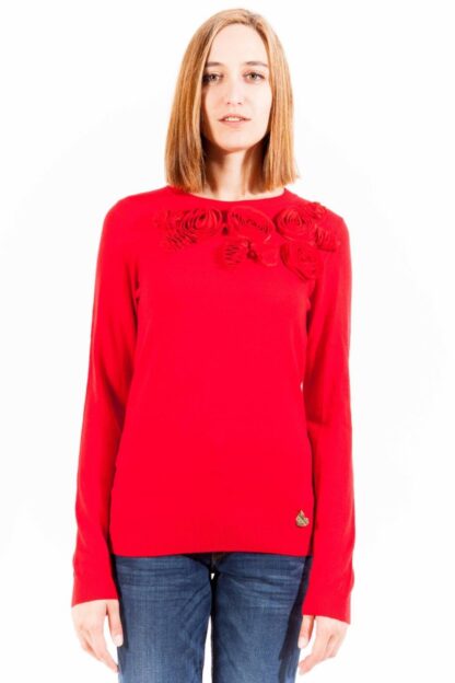 Love Moschino - Red Polyester Women Sweater