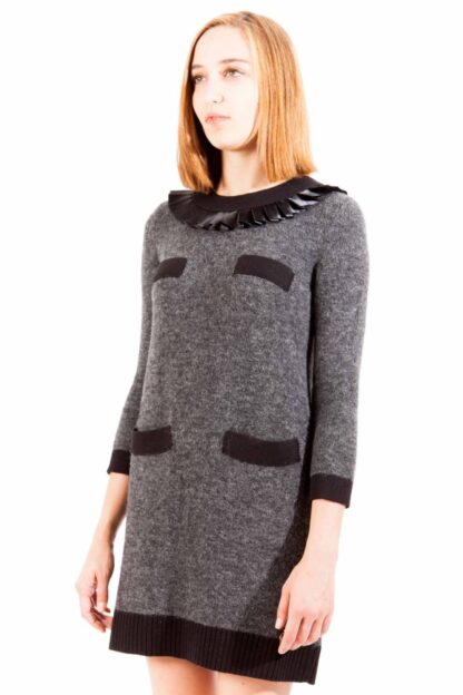 Love Moschino - Gray Wool Women Dress