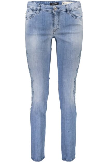 Just Cavalli - Light Blue Cotton Women Jeans