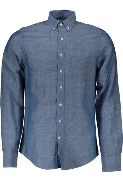 Gant - Blue Cotton Men Shirt