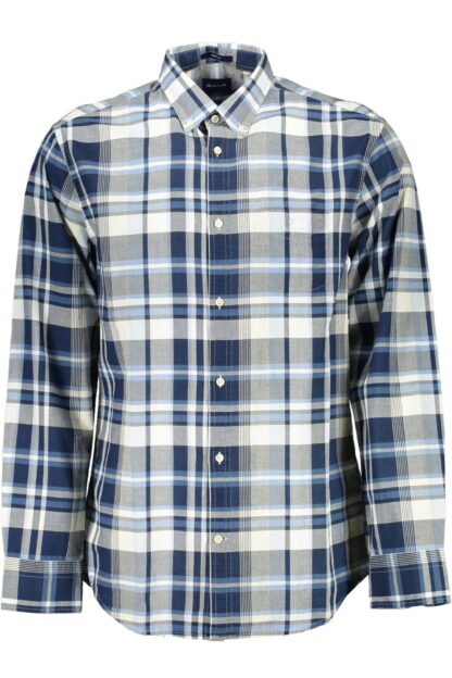 Gant - Blue Cotton Men Shirt