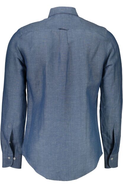 Gant - Blue Cotton Men Shirt