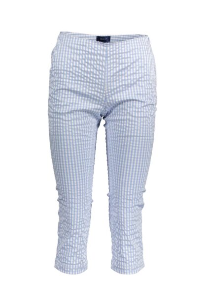 Gant - Light Blue Cotton Women Pant