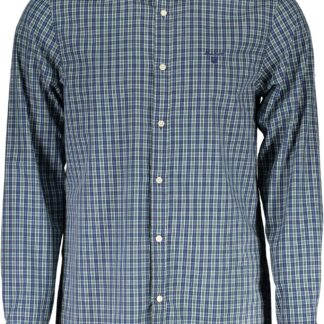 Gant - Blue Cotton Men Shirt