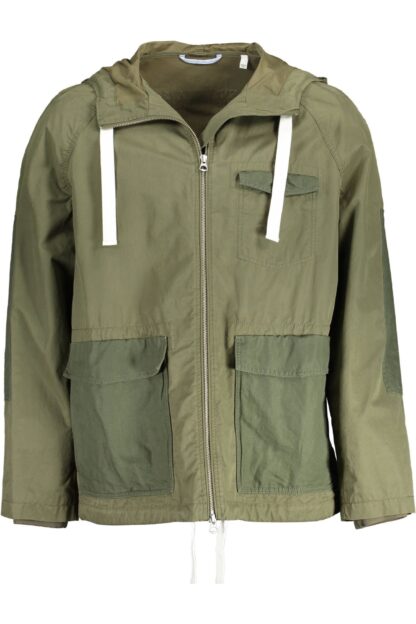 Gant - Green Cotton Men Jacket