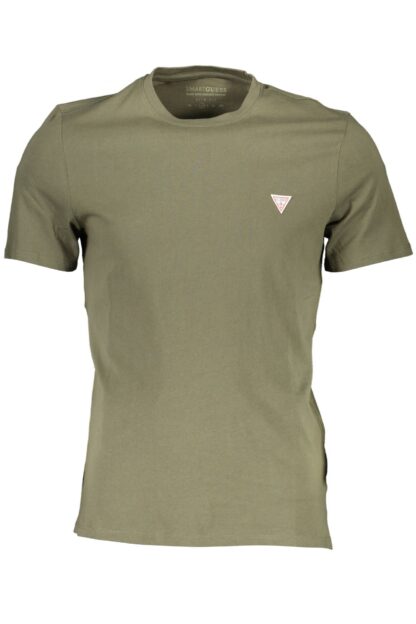 Guess Jeans - Green Cotton Men TShirt