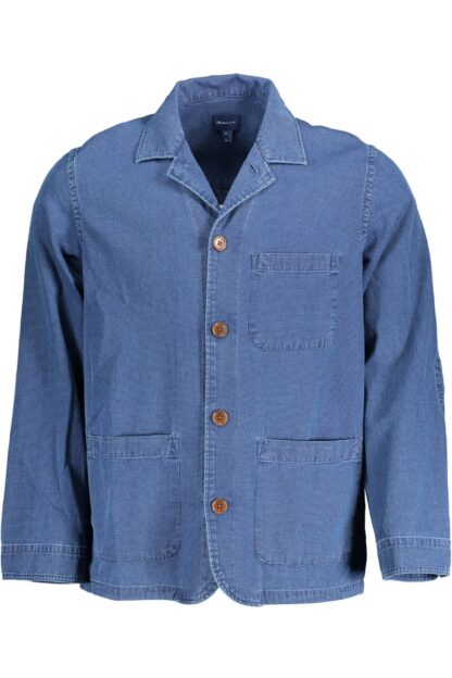 Gant - Blue Cotton Men Shirt