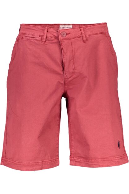 U.S. POLO ASSN. - Red Cotton Men Bermuda