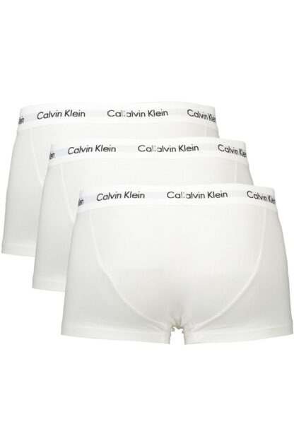 Calvin Klein - White Cotton Men Trunk