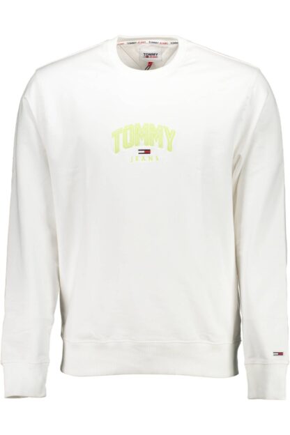 Tommy Hilfiger - White Cotton Men Sweater