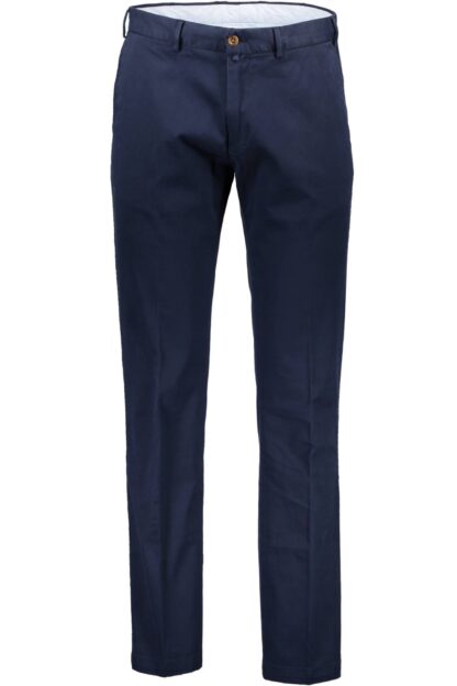 Gant - Blue Cotton Men Trouser