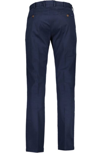 Gant - Blue Cotton Men Trouser