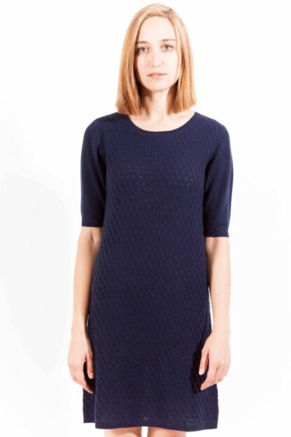 Gant - Blue Wool Women Dress