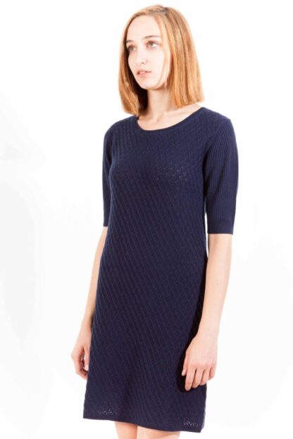 Gant - Blue Wool Women Dress