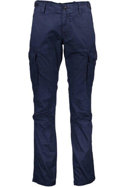 Gant - Blue Cotton Men Pant