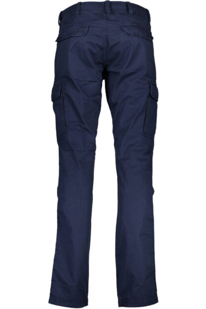 Gant - Blue Cotton Men Pant