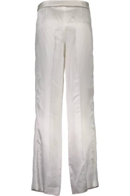 Just Cavalli - White Linen Women Pant