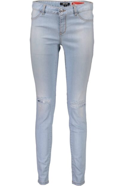 Just Cavalli - Light Blue Cotton Women Jeans