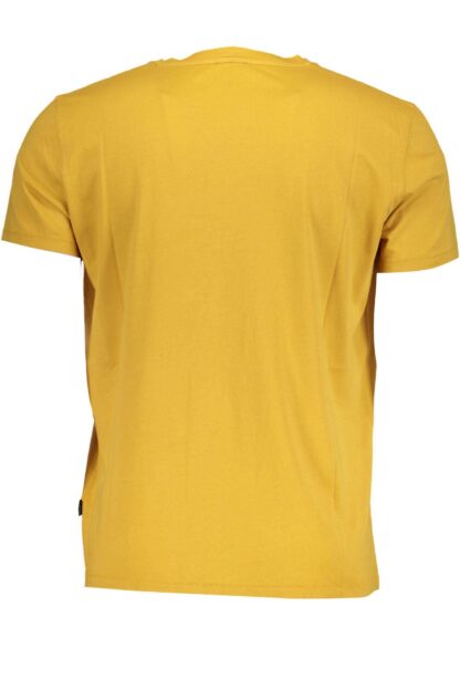 Just Cavalli - Yellow Cotton Men T-Shirt