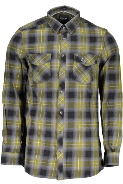 Guess Jeans - Green Cotton Men Shirt