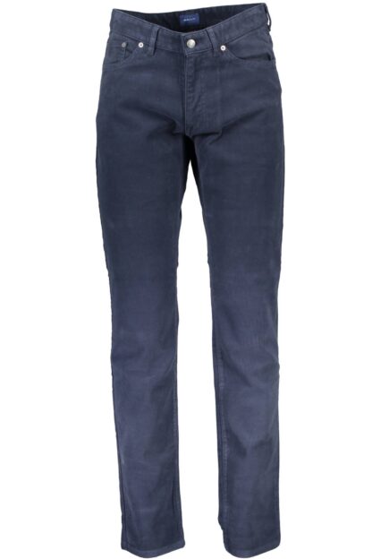 Gant - Blue Cotton Men Pant