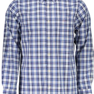 Gant - Blue Linen Men Shirt