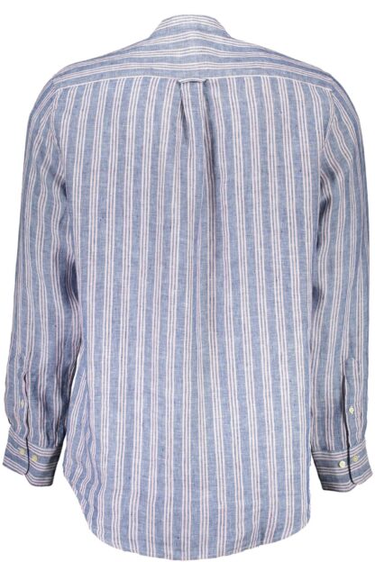 Gant - Blue Linen Men Shirt