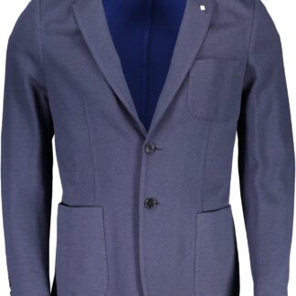 Gant - Blue Cotton Men Jacket