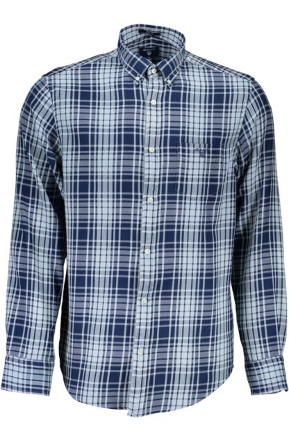 Gant - Blue Cotton Men Shirt