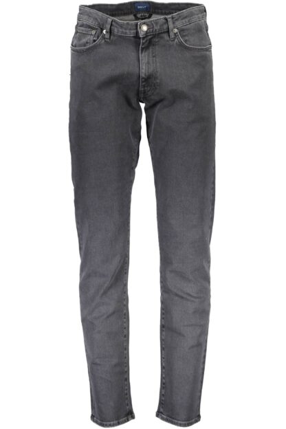 Gant - Black Cotton Men Jeans