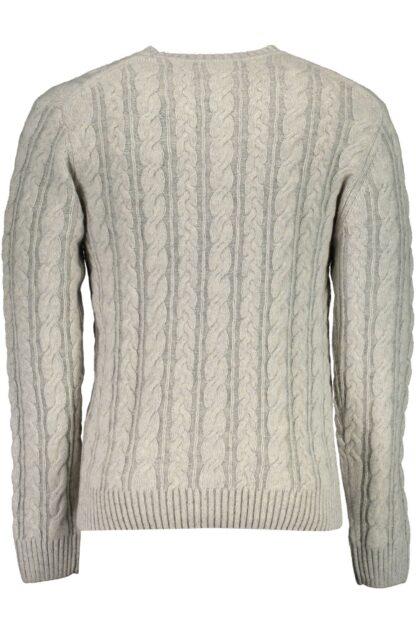 Gant - Gray Wool Men Sweater