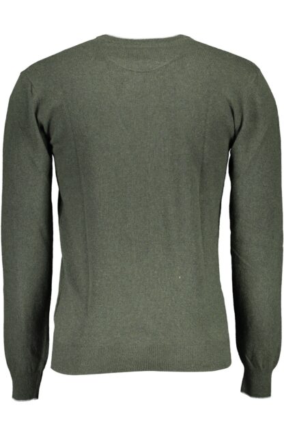 U.S. POLO ASSN. - Green Wool Men Sweater